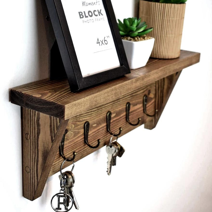 Ключница деревянная 