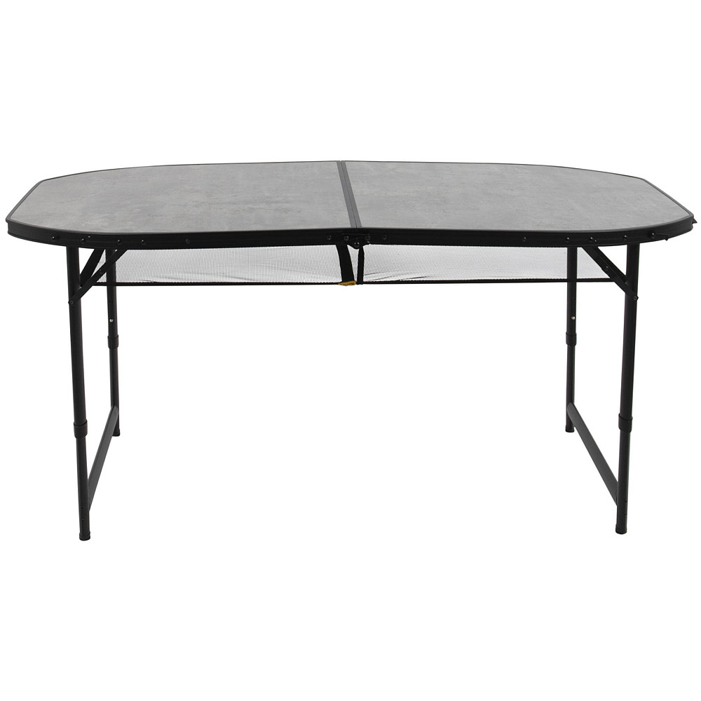 Стол Bo-Camp Northgate Oval 150x80 cm Black/Grey (1404188) Вінниця - фото 5