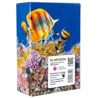 Картридж Barva Canon PFI-107M (6707B001) 130 мл, Magenta (IC-PFI107M) Винница