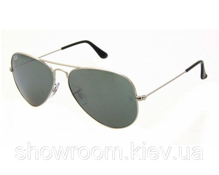 Чоловічі сонцезахисні окуляри Ray Ban aviator 3025 (003/62) Lux Київ - фото 1