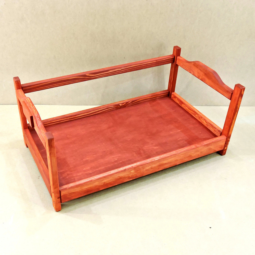 Лежак дерев'яний для собаки "Рамзай 105х60" корал Миколаїв - фото 3