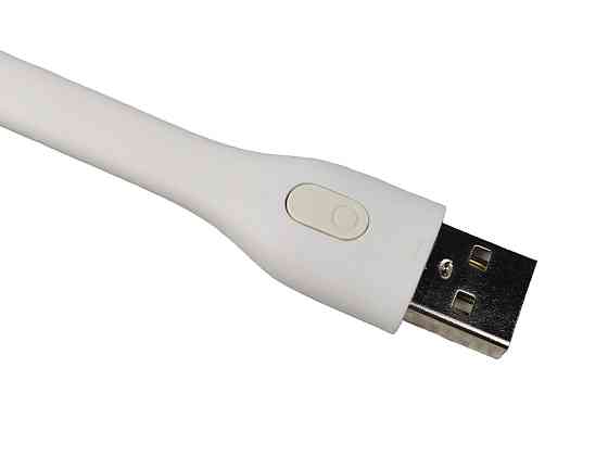 Лампочка от USB 2.5 Ватт мини гнущаяся ножка с выключателем портативная Мукачево