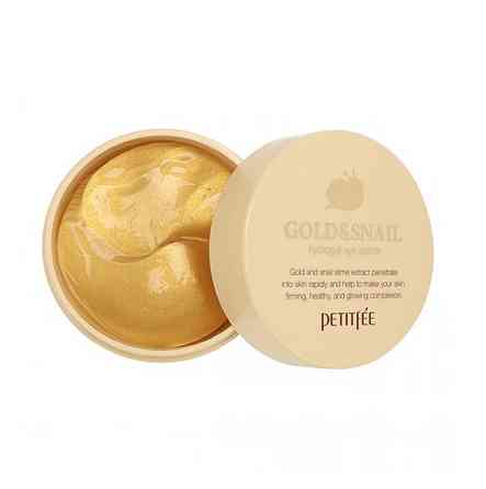 Гидрогелевые патчи для глаз Золото-Улитка Gold/Snail Hydrogel Eye Patch Petitfee & Koelf 60 шт Киев