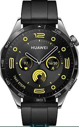 СМАРТ-годинник: Huawei Watch 4GT 46 mm.Black / Нові! Київ