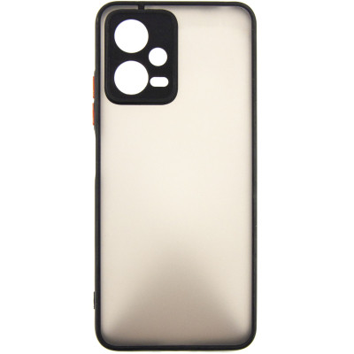 Чохол до мобільного телефона Dengos Matte Xiaomi Redmi Note 12 5g (black) (DG-TPU-MATT-129) Вінниця - фото 1