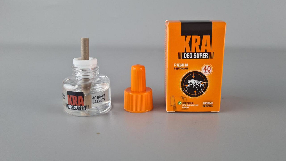 Біозахист Рідина KRA від комарів 40 ночей (1 пачка) Харків - фото 2
