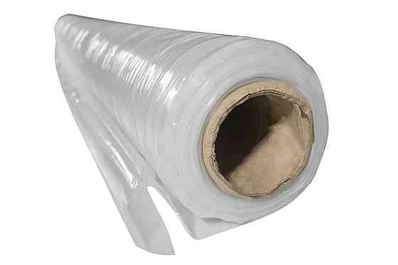 Пленка 50 мкм (3м*100 м.) прозрачная, полиэтиленовая в рулоне Днепр