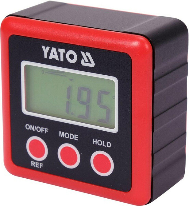 Кутомір електронний YATO; діапазон 4х 0-90° з живленням від 2 батарейок 1,5 В тип ААА [9] Одеса - фото 3