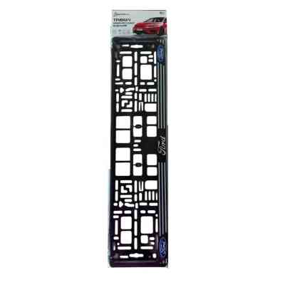 Рамка номерного знака Poputchik Ford (24-104-IS) Винница