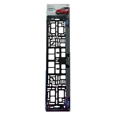 Рамка номерного знака Poputchik Ford (24-104-IS) Вінниця - фото 4