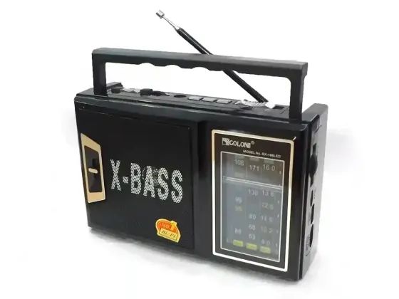 Радиоприемник Golon RX-177-LED с LED-подсветкой, FM/AM, портативный, аккумуляторный Одесса