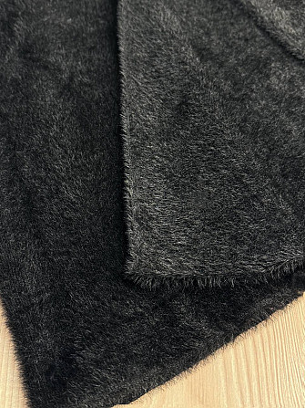 Кардиган жіночий Fancy Matinee 30740 ангора довгий з кишенями, чорний, one size Одеса - фото 4