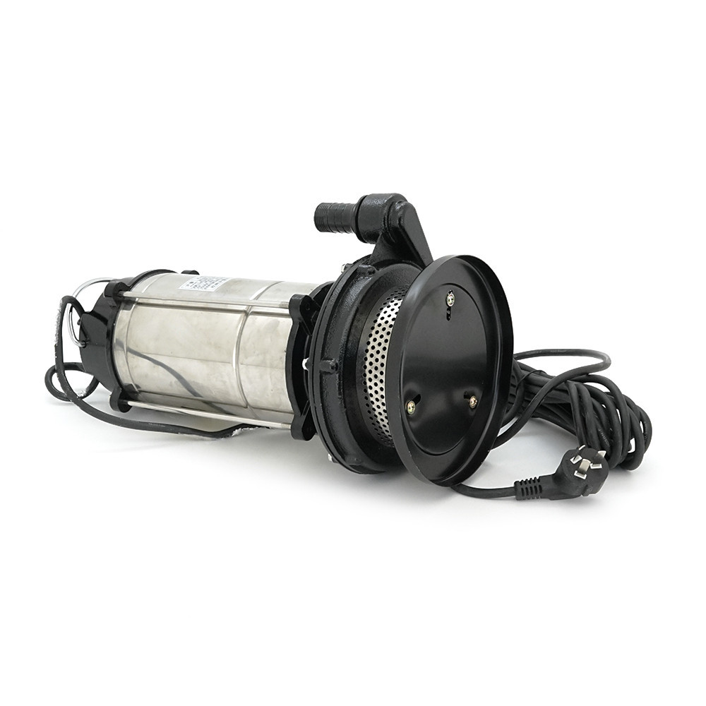 Погружающий насос, 1100W, 220V, до 2.5 м3/ч, подъем до 25 мм, 25мм, нержавеющая сталь, 410х195х225 мм, 11.180 кг. + переходник Киев - изображение 2