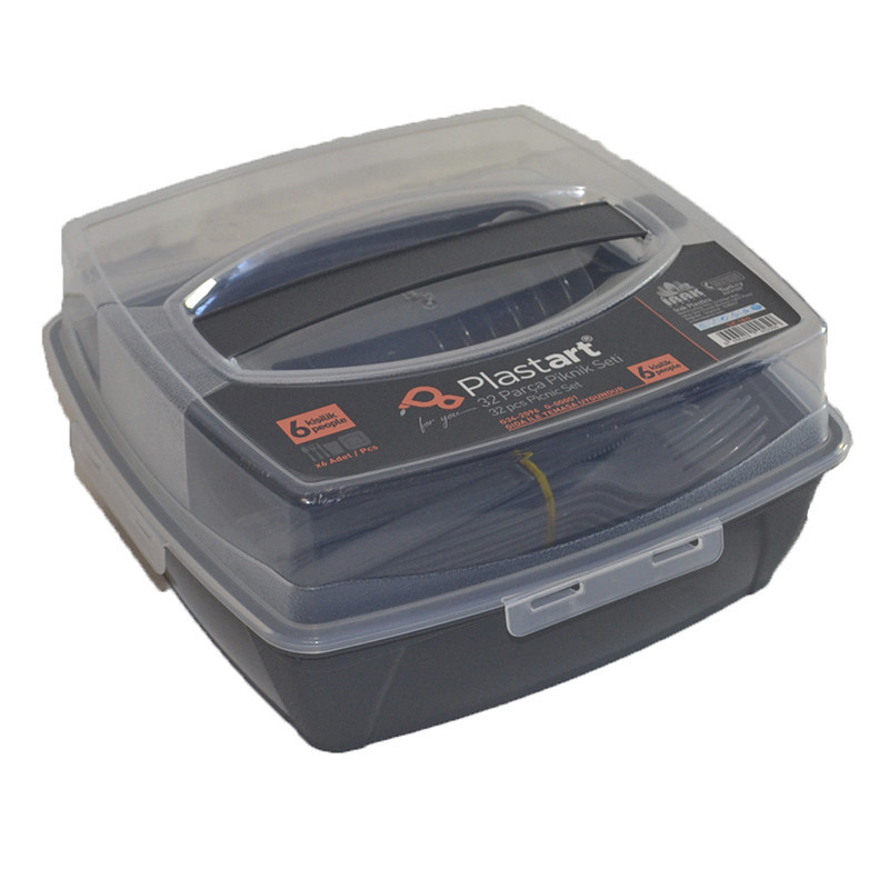 Набор посуды для пикника на 6 персон 32 предмета SP-180 