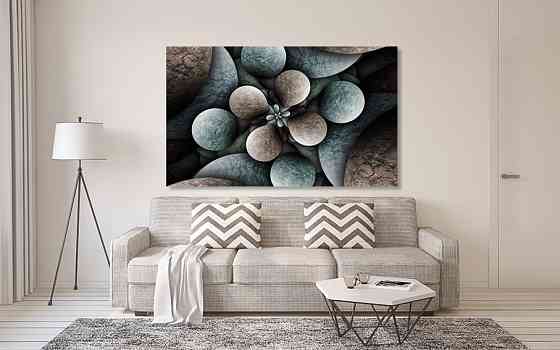 Картина полотно у вітальню / спальню Квітка   MLP_193    ( 60х30см ) 40x80 см Київ