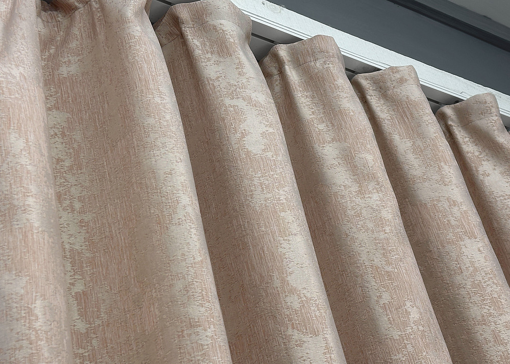 Шторна тканина жакард, колекція "Sultan YL" Туреччина колір бежево-пудровий 1290ш Київ - фото 13