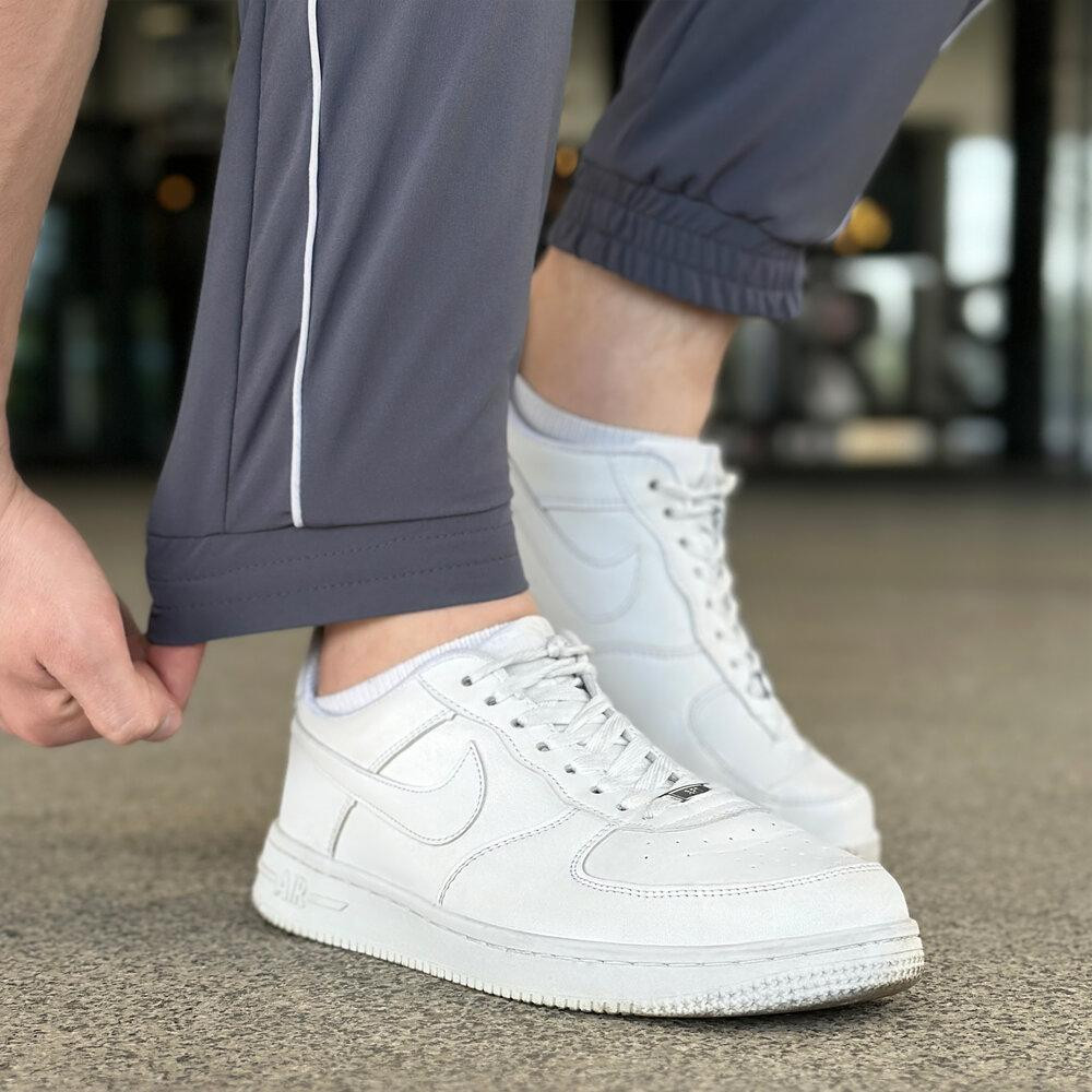 Чоловічі легкі джогери із софту антрацит Pobedov Weekend Київ - фото 5