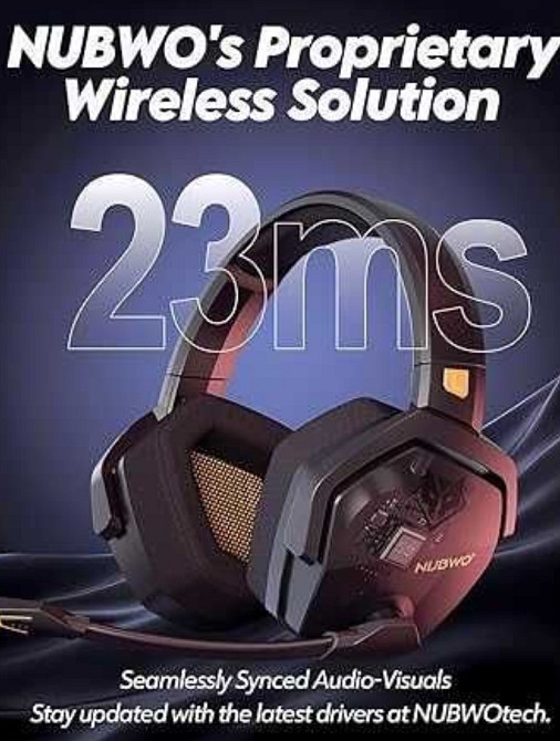 Бездротові ігрові навушники NUBWO G06 Ігрова гарнітура Bluetooth. Харків - фото 5