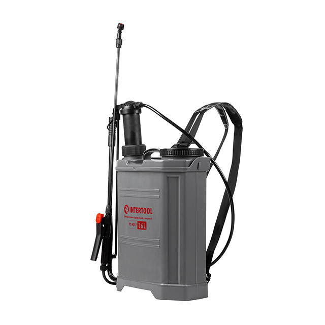 Обприскувач гідравлічний ранцевий, 16 л INTERTOOL FT-9017 Київ - фото 2