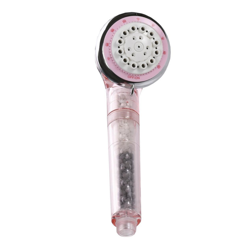 Лійка д/душа г/масаж. + КАРТРИДЖ (рожева) SFH-01 Pink (000015026) Київ - фото 2