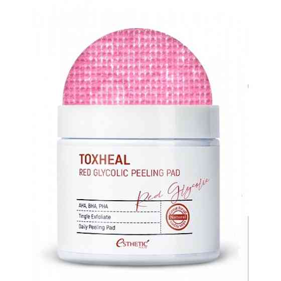 Очищающие пилинг-диски для лица Red Glycolic Peeling Pad Esthetic House 100 шт Киев