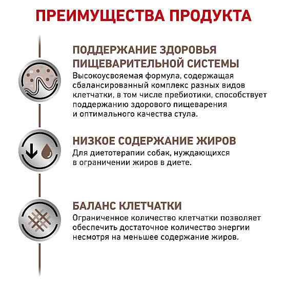 Royal Canin Gastrointestinal Low Fat (Роял Канін Гастроінтестинал Лів Фет) корм для собак для травлення Запоріжжя