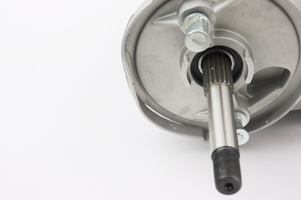 УЦІНКА Двигун скутерний у зборі 125куб (короткий варіатор, довгий вал) New (незначна вм'ятина картера, див. фото) Киев - изображение 3