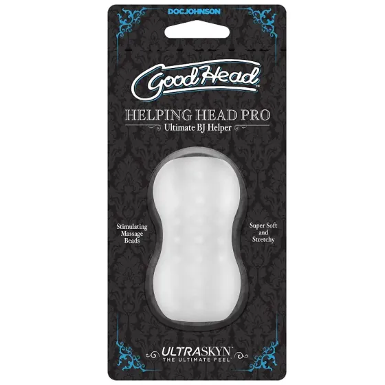 Мастурбатор Doc Johnson GoodHead – Helping Head Pro – Frost Львів