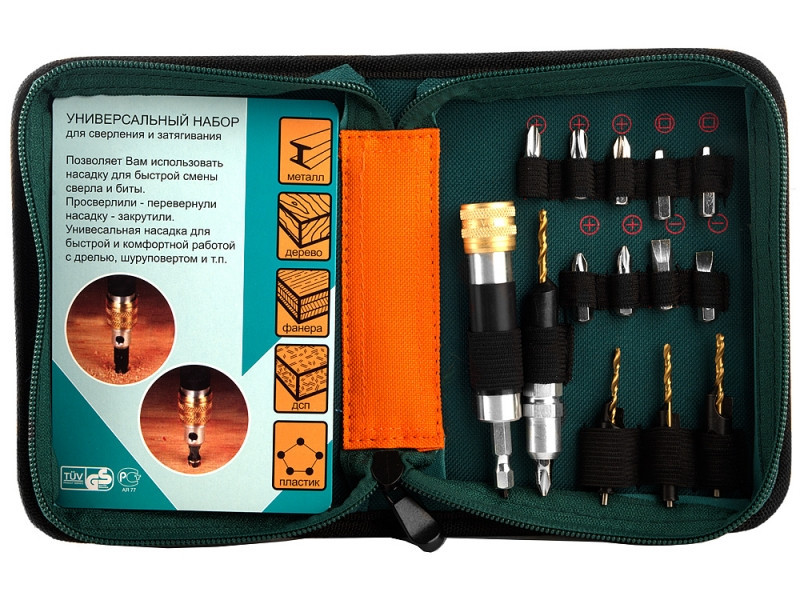 Набір свердел, біт і адаптер Sturm 1055-02-S2 (читати опис) Рівне - фото 1