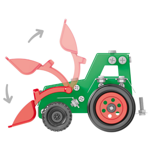 Іграшка Конструктор металевий Технок 1799 Житомир - фото 7