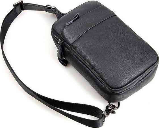 Сумка чоловіча Vintage 14454 Чорна Київ