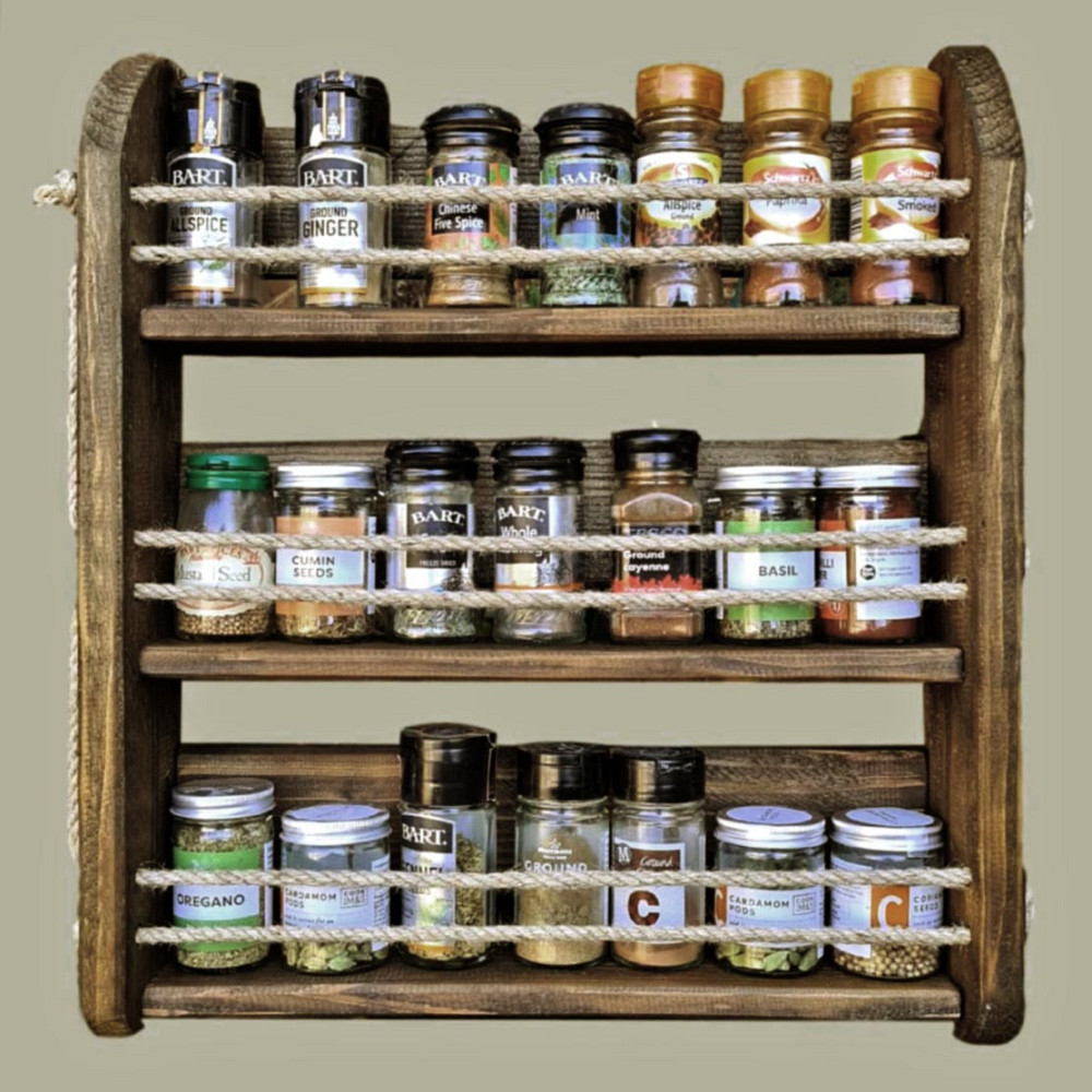 Органайзер для спецій "Карбонара" сепія Миколаїв - фото 1