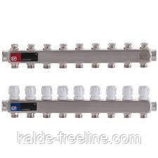 Колектор для опалення "EUROPRODUCT" на 9 контурів (нержавійка)) Харків - фото 1