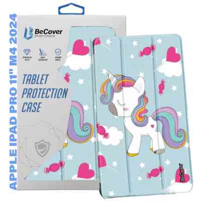 Чехол для планшета BeCover Smart Case Apple iPad Pro 11" M4 2024 Unicorn (711642) Винница