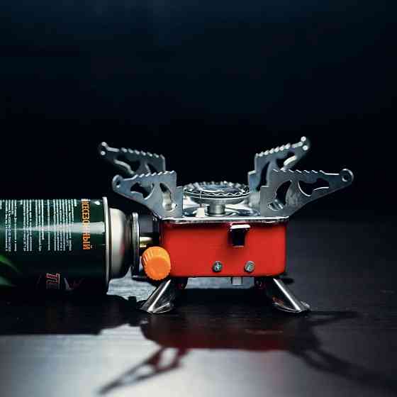 Походная плита, Портативная горелка для походов, Плита газовая для туризма газовая туристическая IL-97 Львов