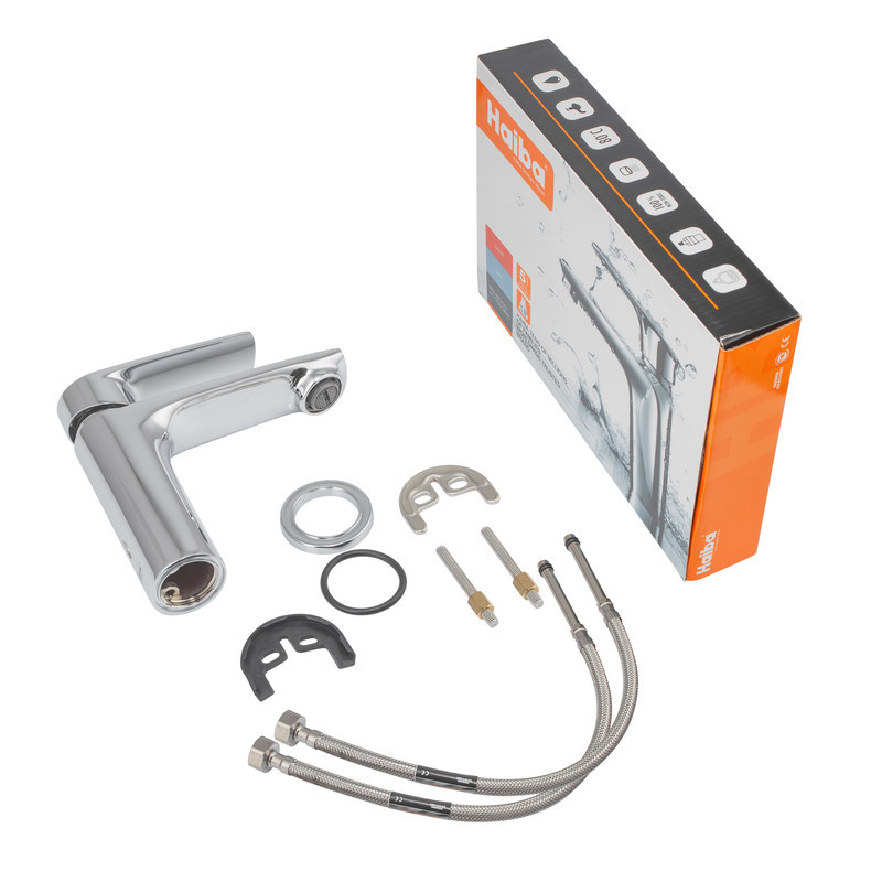 Змішувач для умивальника Haiba Troya 001 HB9659 Харків - фото 4