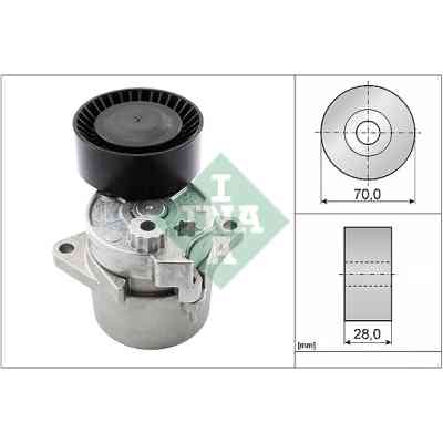 Натягувач ременя з роликом INA 533 0017 10 Вінниця