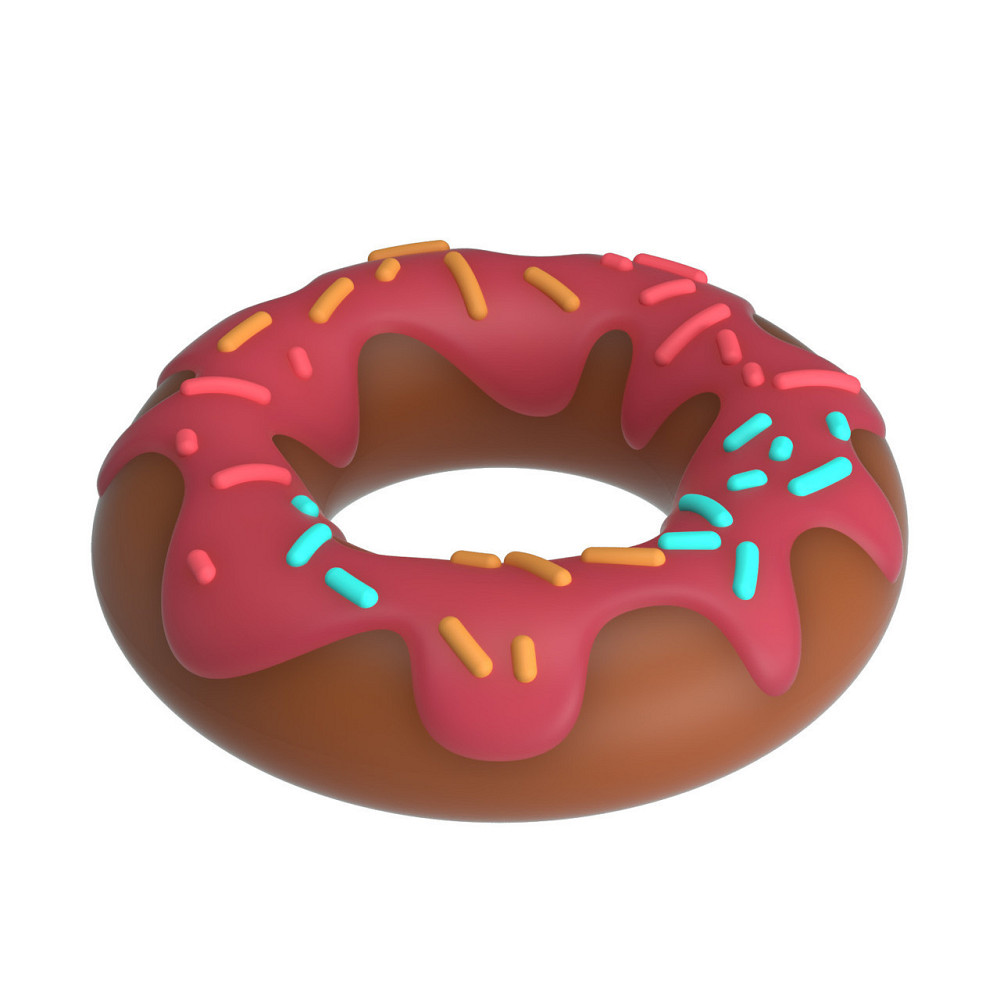 Ерекційне кільце - Pretty Love Berry Super Donut Silicone Cock Ring Sex Aura Київ - фото 5