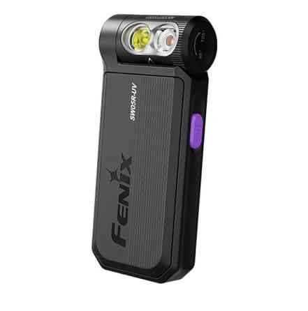 Ліхтар ручний ультрафіолетовий Fenix ​​SW05R-UV LED (Чорний) Київ