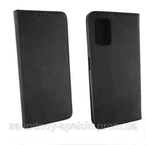 Чехол книжка Samsung A03s A037 Premium Case (черный) Одесса