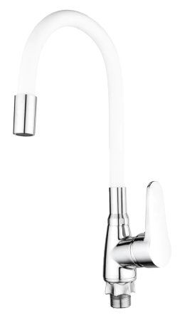 Кухонний змішувач Mixxus Elvis 014 Nut Refl.White без підводки MI6309 Харків