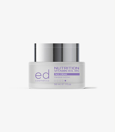 Крем для лица NUTRITION VITAMIN B3, B5 FACE CREAM ED Сosmetics 50 мл Винница - изображение 1