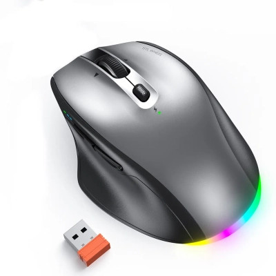 Мышка Meetion BTM007 Wireless/Bluetooth Gray (MT-BTM007-W) Винница - изображение 2