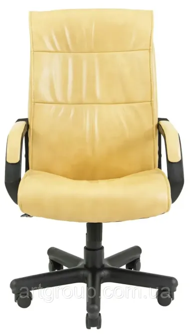 Офісне Крісло Керівника Richman Rio Madras Gold Beige Пластік Річ М2 AnyFix Бежевий Дніпро - фото 4