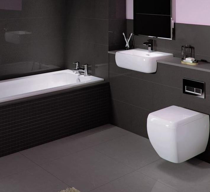 Раковина з напівніжкою RAK Ceramics Metropolitan 600x185x470 мм (RAK0022) Білий Київ - фото 2