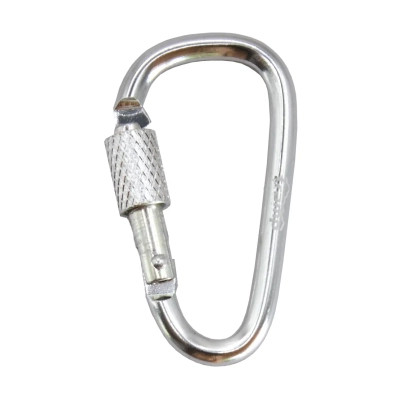 Карабин туристический Tramp Набір 10 шт з муфтою 5 cм Silver (UTRA-299-silver) Винница - изображение 1