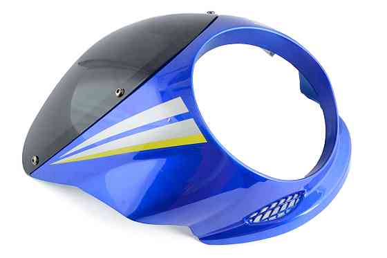 Обтічник Zongshen Lifan 125/150 (синій, під круглу фару) EVO Київ