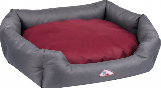 Лежак для собак і котів "Pet Fashion" "BOSPHORUS" 2 (82 х 65 х 18 см) Сіро-малиновий Вінниця - фото 1