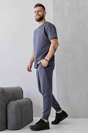 Штани джогери чоловічі TotalFit EM1 M, Синій Київ