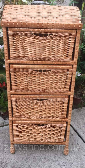 Комод плетеный на 4 ящика Киев - изображение 6